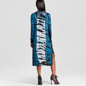 Tie Dye Long Cardigan